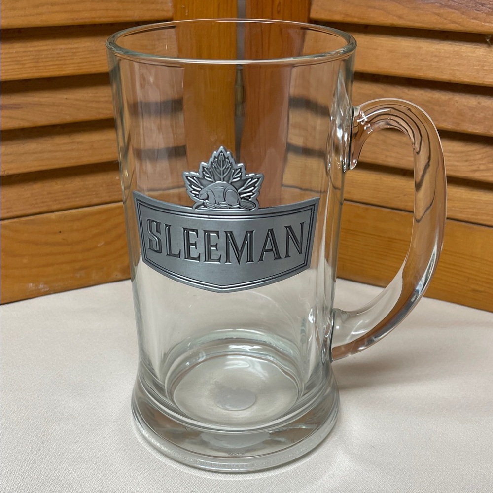 Glass Beer Mug - Clear